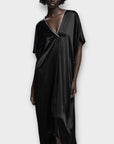Zara Satin Diamonte Kaftan Dress - XL
