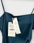 Zara Satin Effect Slip Dress - S