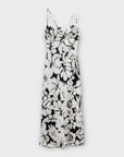 Zara Tropical Floral Print Slip Maxi Dress - S