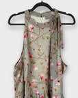 eShakti Floral Maxi Dress - 30W