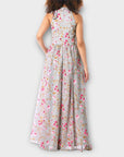 eShakti Floral Maxi Dress - 30W