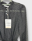 iBlues Metallic Polka Dot Dress - 10
