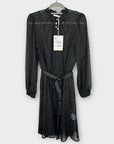 iBlues Metallic Polka Dot Dress - 10