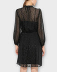 iBlues Metallic Polka Dot Dress - 10