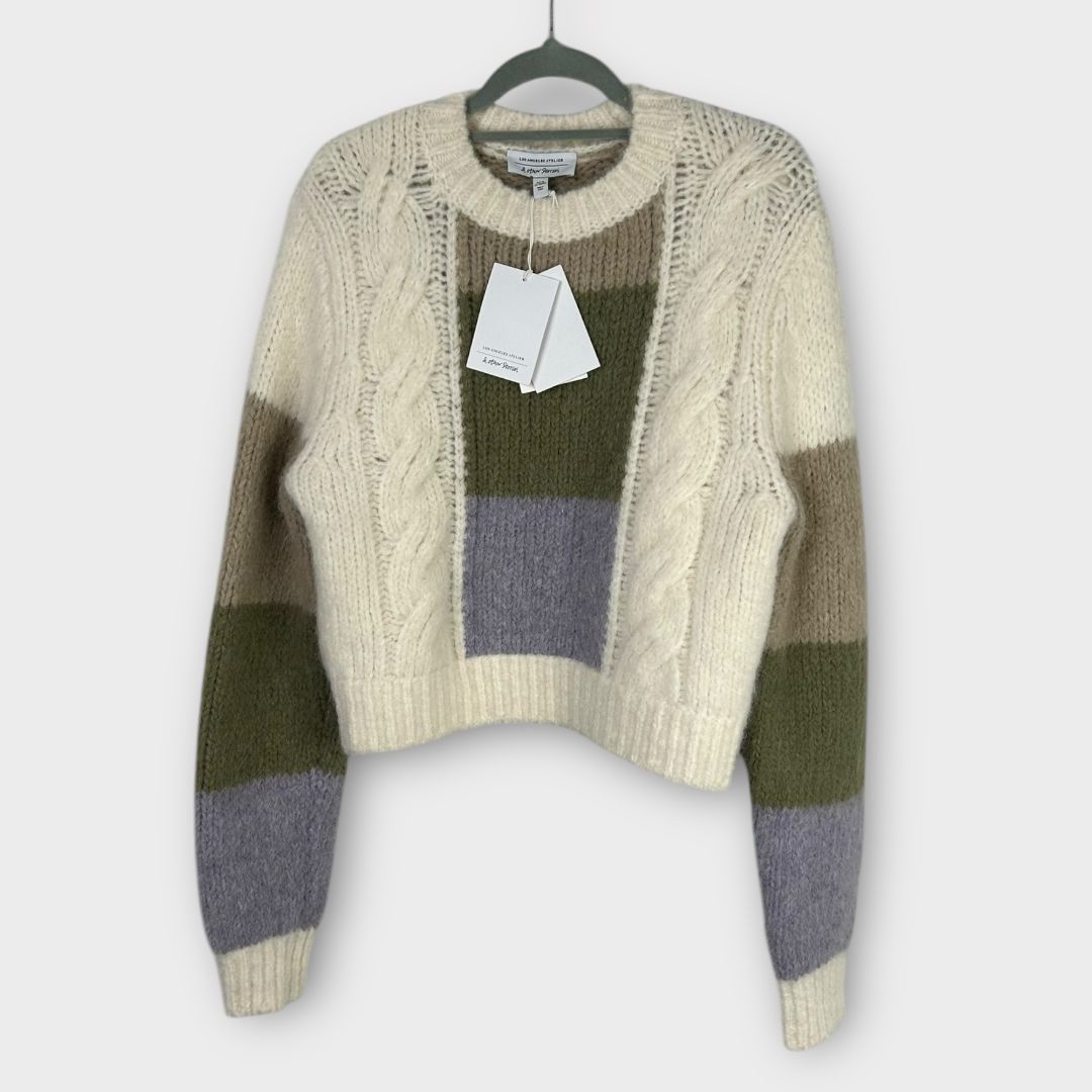 Other stories colour block sweater hot sale