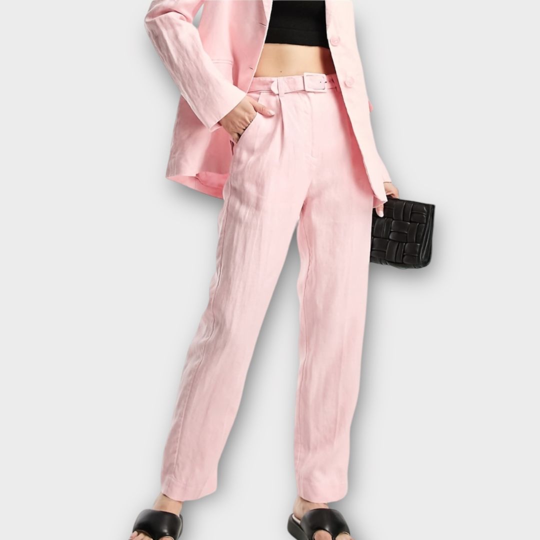 &amp; Other Stories Linen Trousers - 12