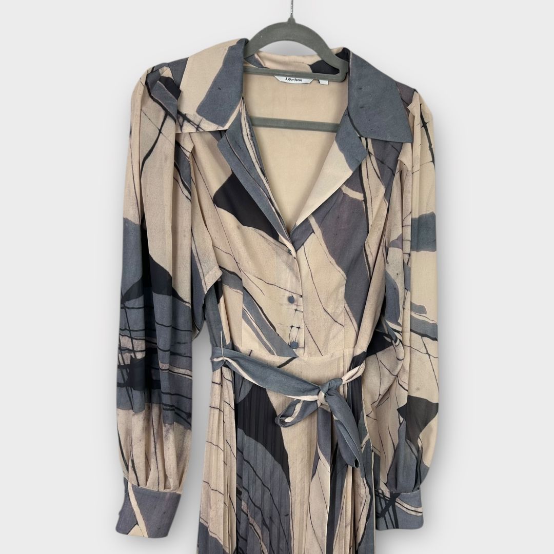 &amp; Other Stories Printed Pleated Midi Dress - 8/10