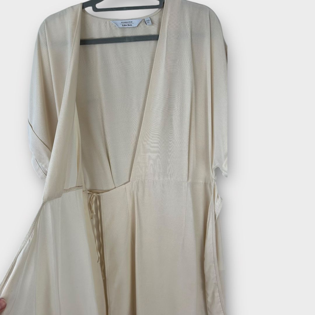 &amp; Other Stories Relaxed Wrap Mini Dress - 10