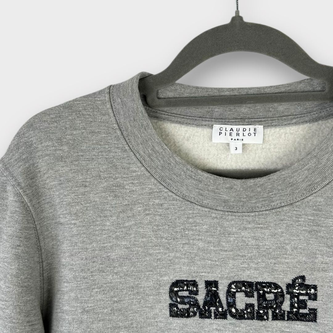 Claudie Pierlot Sacré-Coeur Sweatshirt - 10