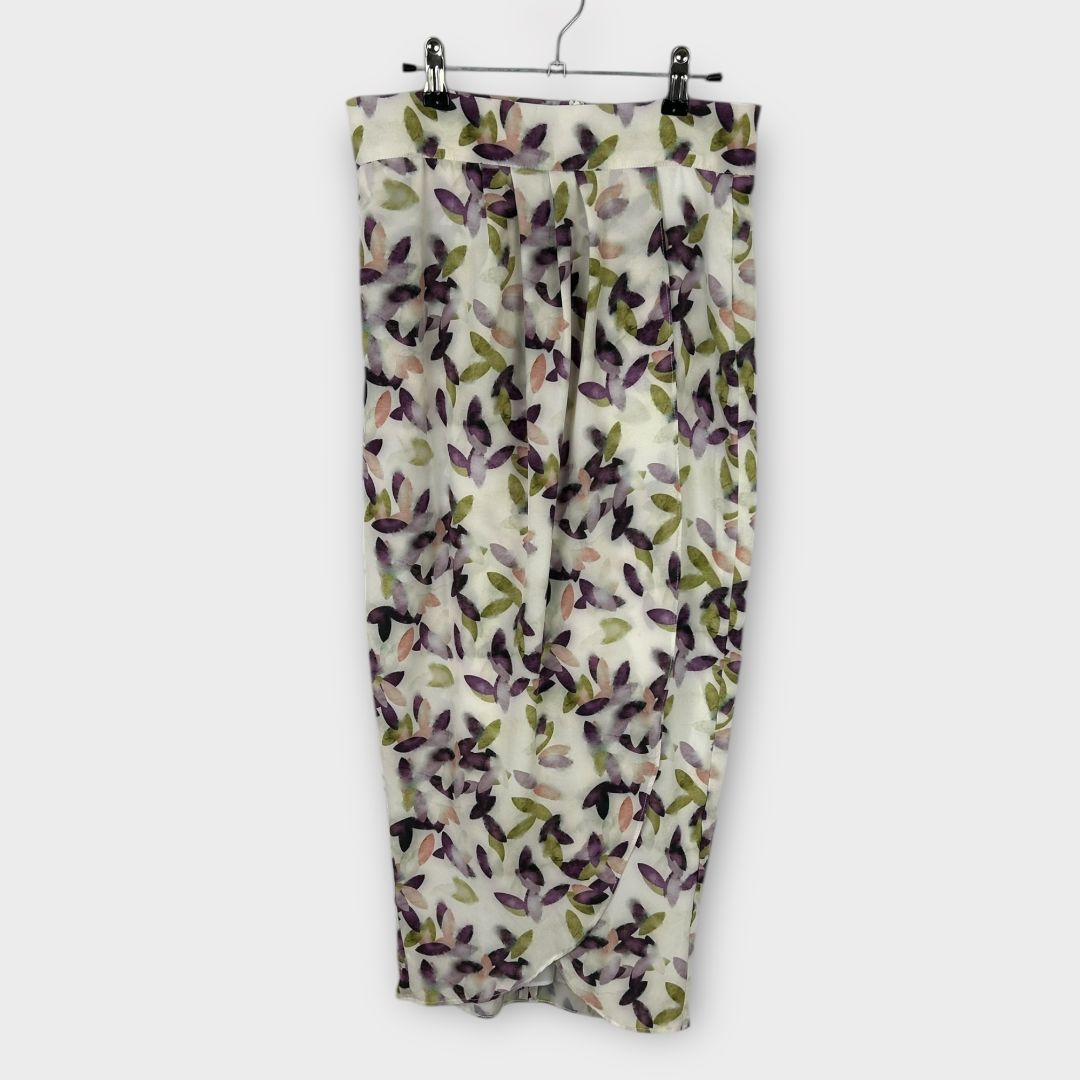 Margarita Muñoz Floral Skirt - 10/12