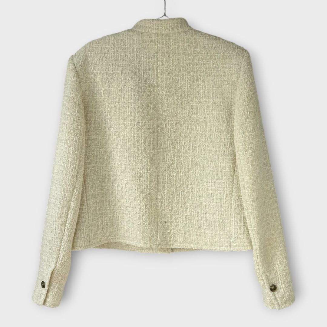 Massimo Dutti Bouclé Jacket - 12 (M)