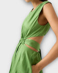 Aje Zorina Tie Midi Dress - 12