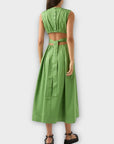 Aje Zorina Tie Midi Dress - 12