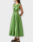 Aje Zorina Tie Midi Dress - 12