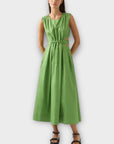 Aje Zorina Tie Midi Dress - 12
