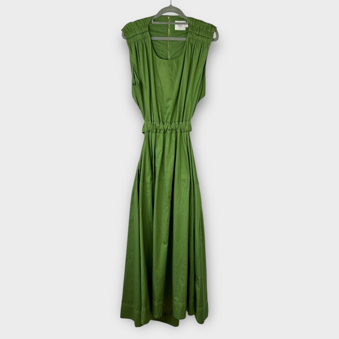 Aje Zorina Tie Midi Dress - 12