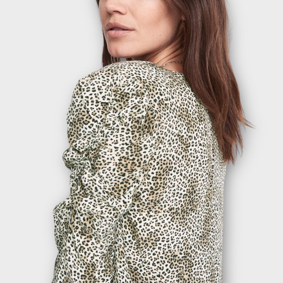 Anine Bing x Gina Tricot Animal Print Dress - 8