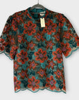 Anthropologie Callaway Swing Floral Blouse - 12/14