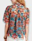 Anthropologie Callaway Swing Floral Blouse - 12/14