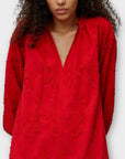 Arket Embroidered Maxi Dress - 14