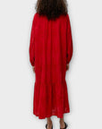Arket Embroidered Maxi Dress - 14