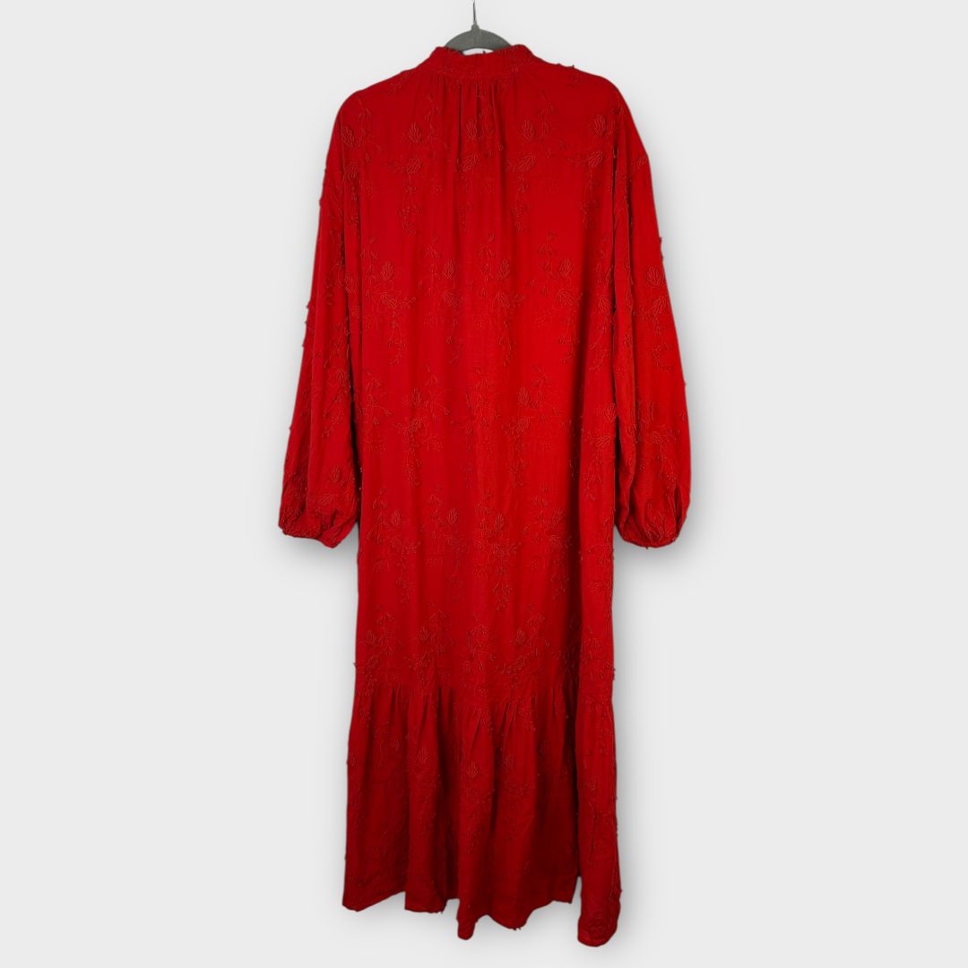 Arket Embroidered Maxi Dress - 14