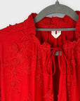 Arket Embroidered Maxi Dress - 14