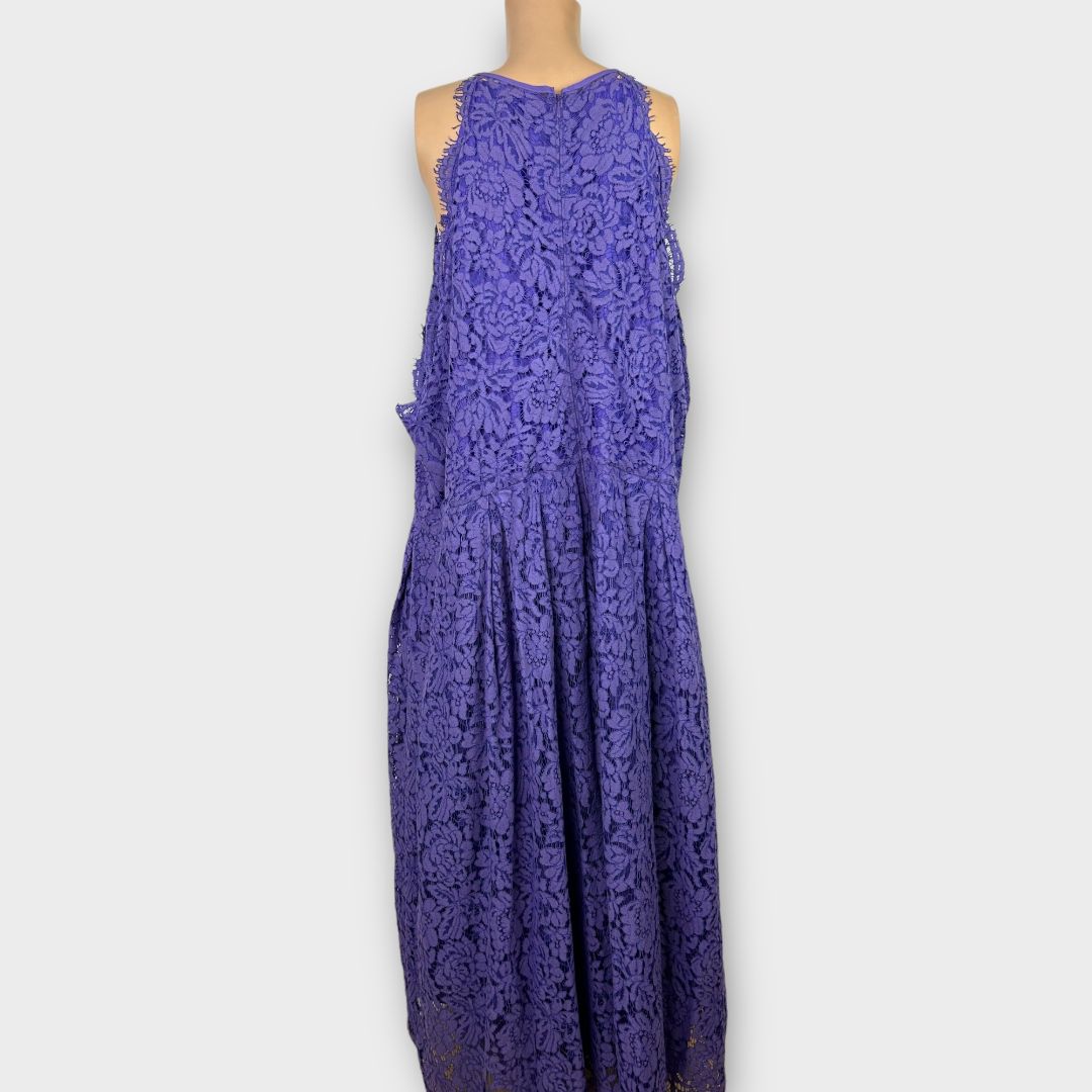 Asos Curve Lace Midi Dress - 28