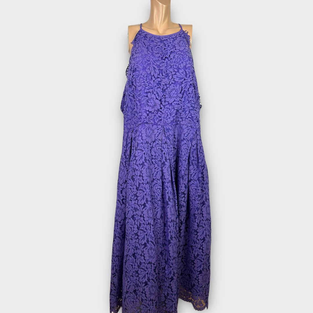 Asos Curve Lace Midi Dress - 28