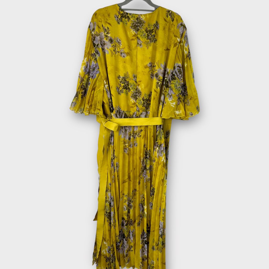 Asos Design Curve Floral Wrap Midi Dress - 28
