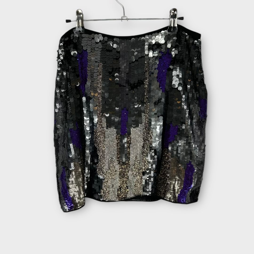 Asos Sequin Mini Skirt - 12