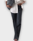 Autograph High Waisted Flared Jeans - 10S