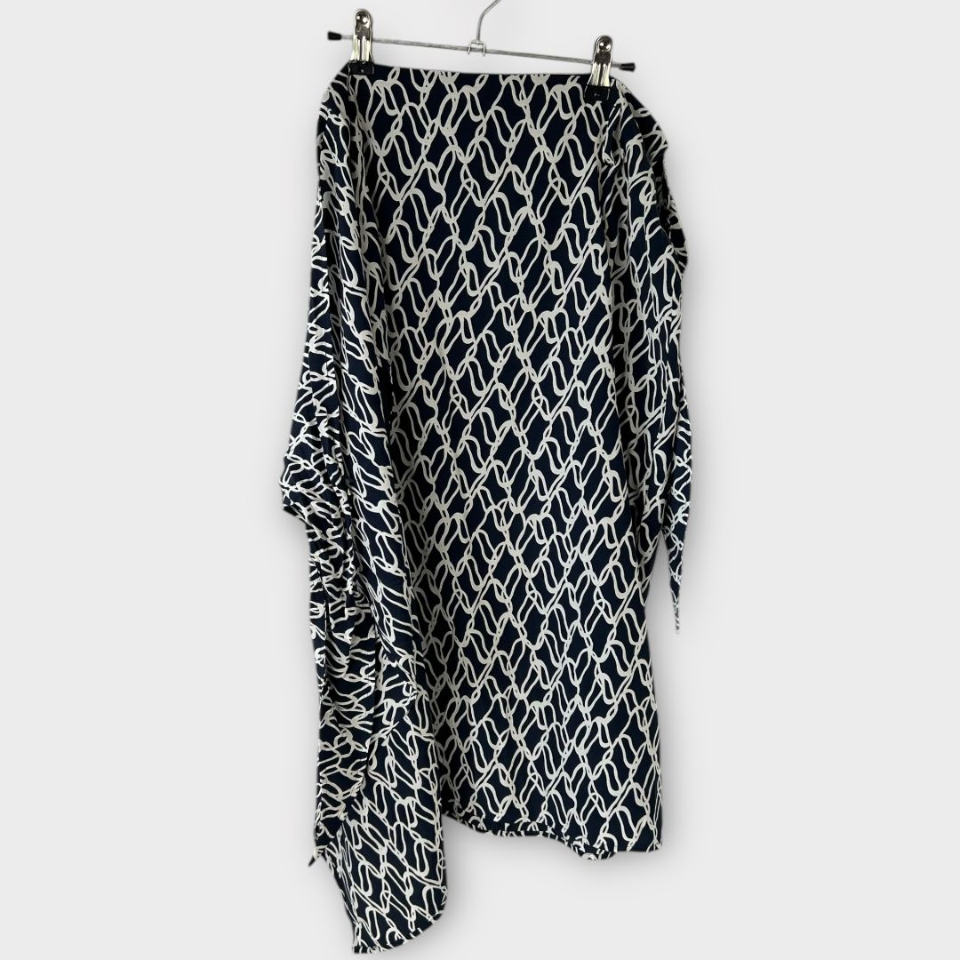 Autograph Printed Midi Wrap Skirt - 10