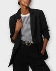 Autograph Wool Blend Tuxedo Blazer - 12