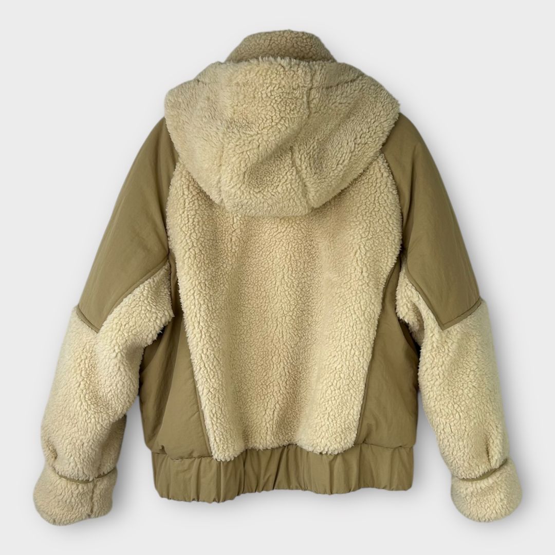 Ba&amp;sh Faux Fur Eva Mix Puffer Coat - 8