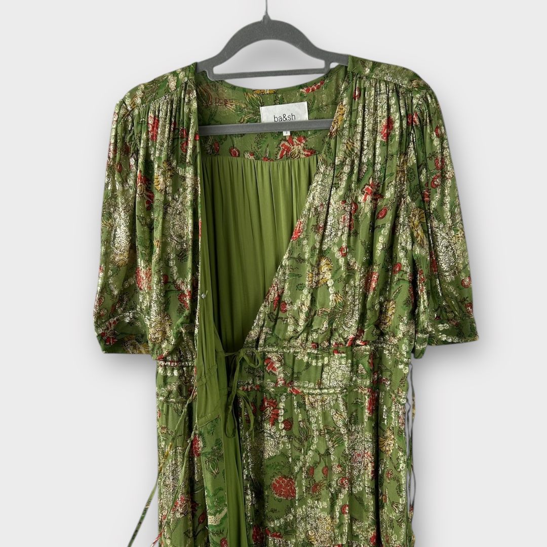 Ba&amp;sh Floral Rubi Dress - 10