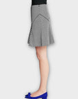 Banana Republic Mixed Stripe Fluted Skirt - 8