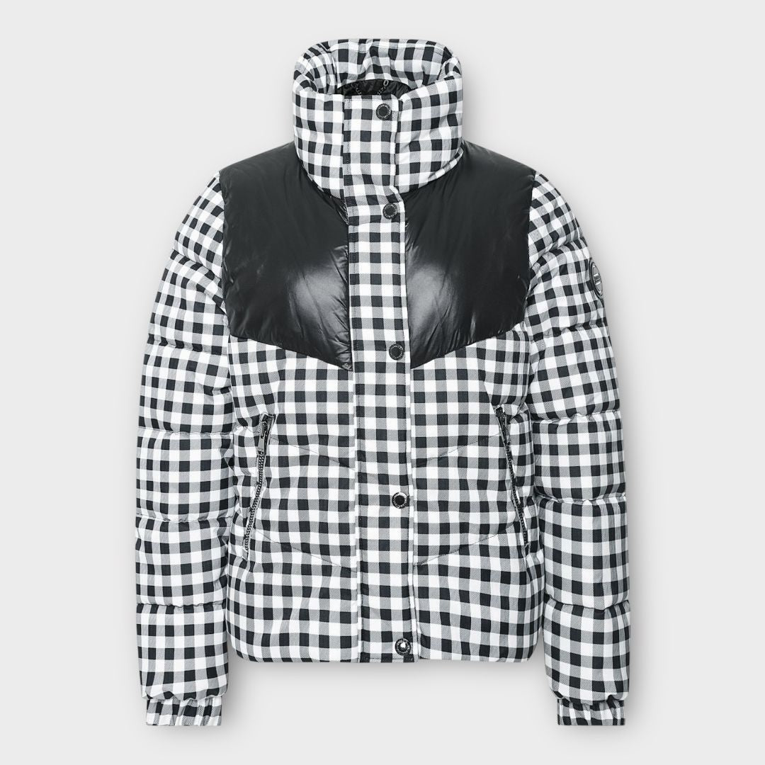 Barbour Titanium Quilted Check Jacket - 10