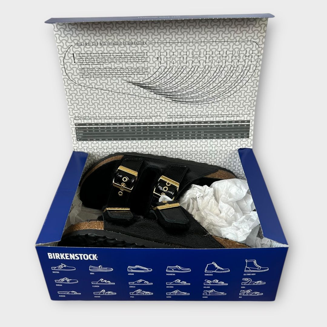 Birkenstock Arizona Shearling Eyelets - 8/42