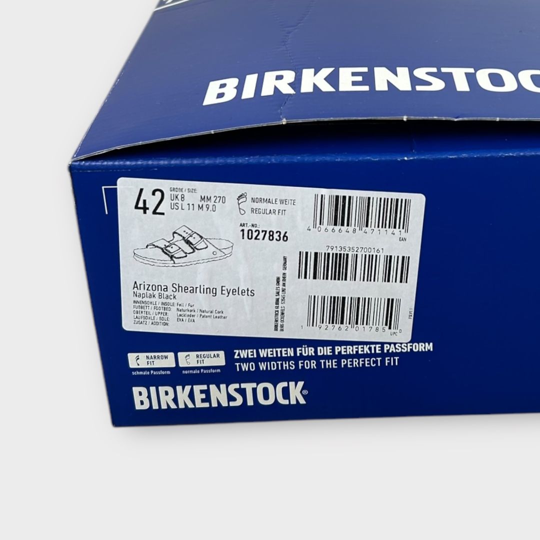 Birkenstock Arizona Shearling Eyelets - 8/42