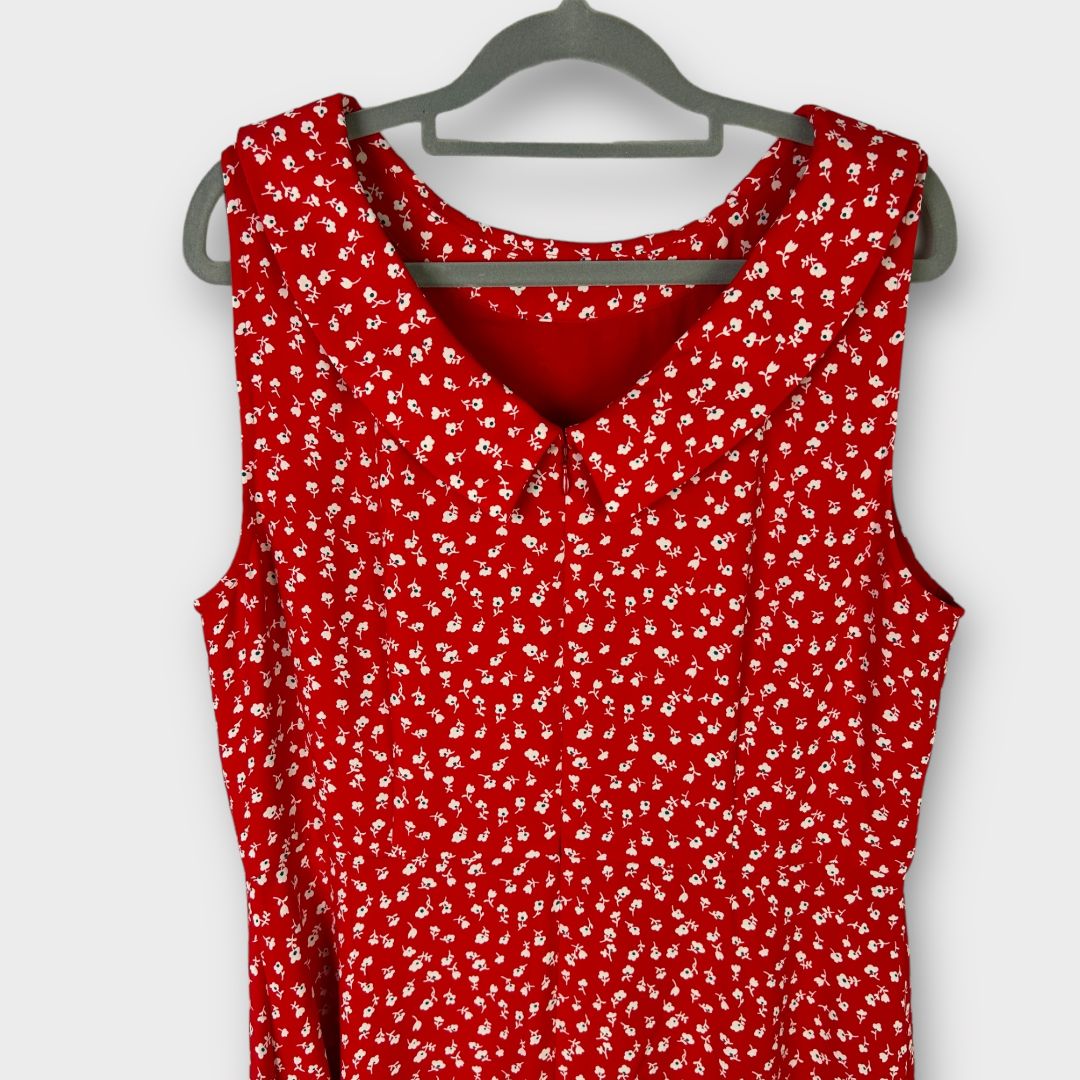 Boden Floral Midi Dress - 16L