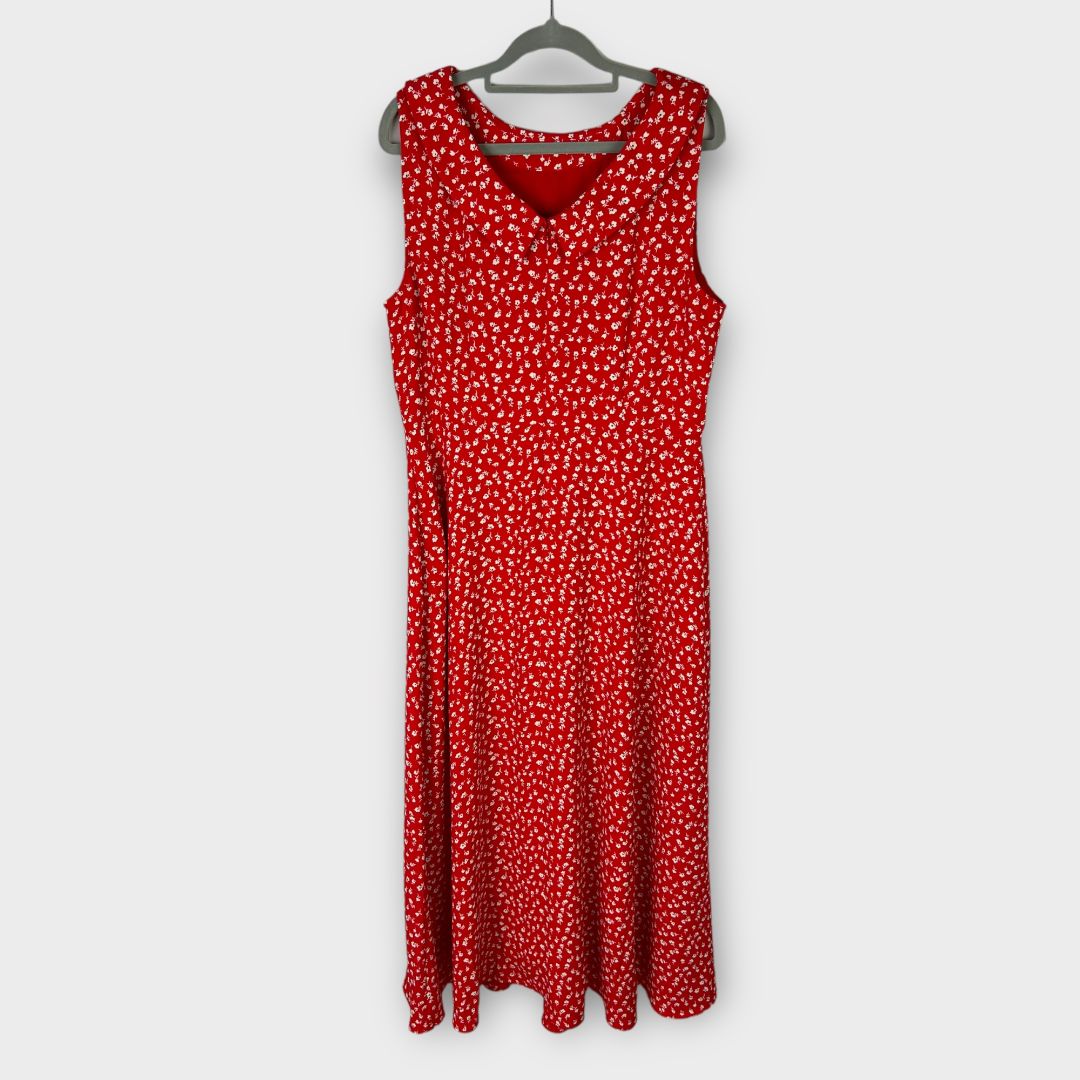 Boden Floral Midi Dress - 16L