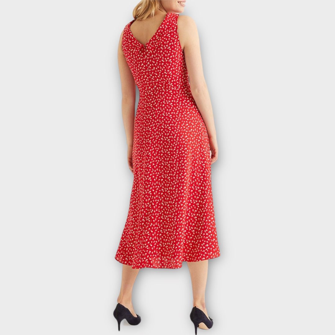 Boden Floral Midi Dress - 16L
