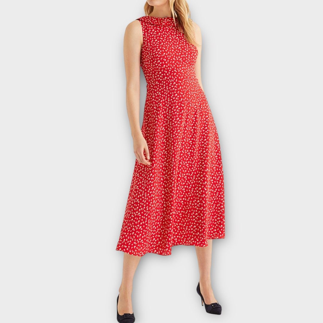 Boden Floral Midi Dress - 16L