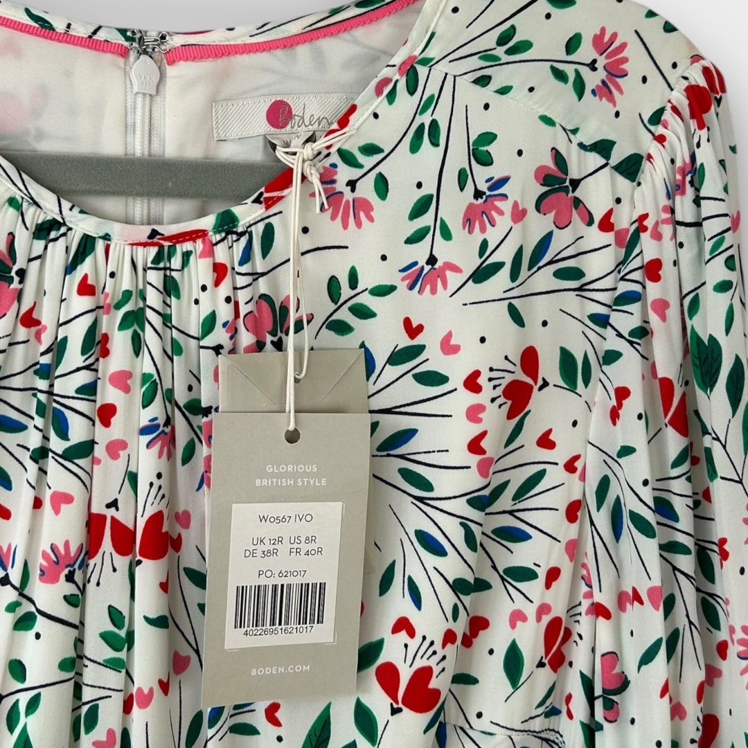 Boden Victoria Midi Dress - 12