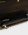 Burberry Haymarket Check Leather Wallet