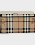 Burberry Haymarket Check Leather Wallet