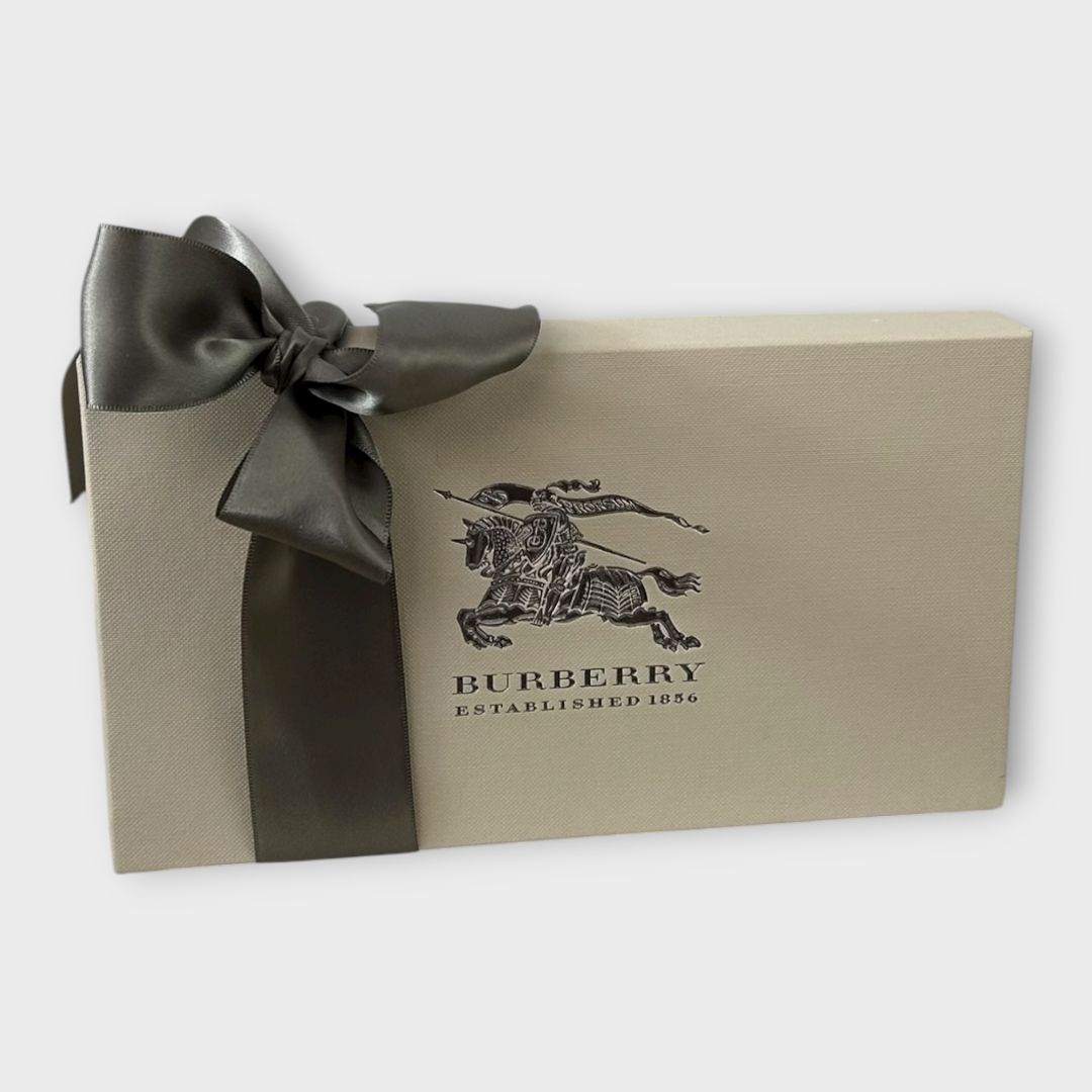 Burberry Haymarket Check Leather Wallet