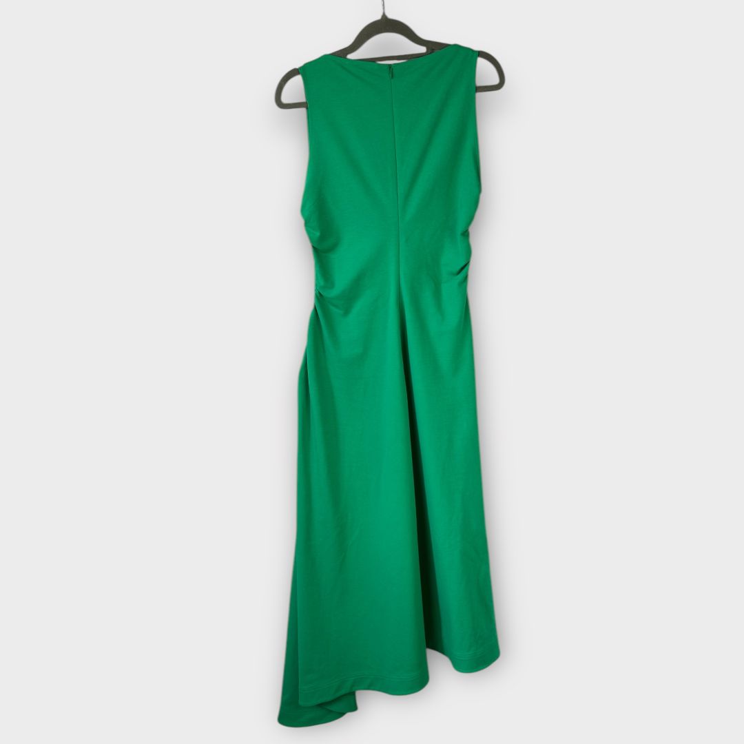 COS Asymmetric Gathered Midi Dress - S
