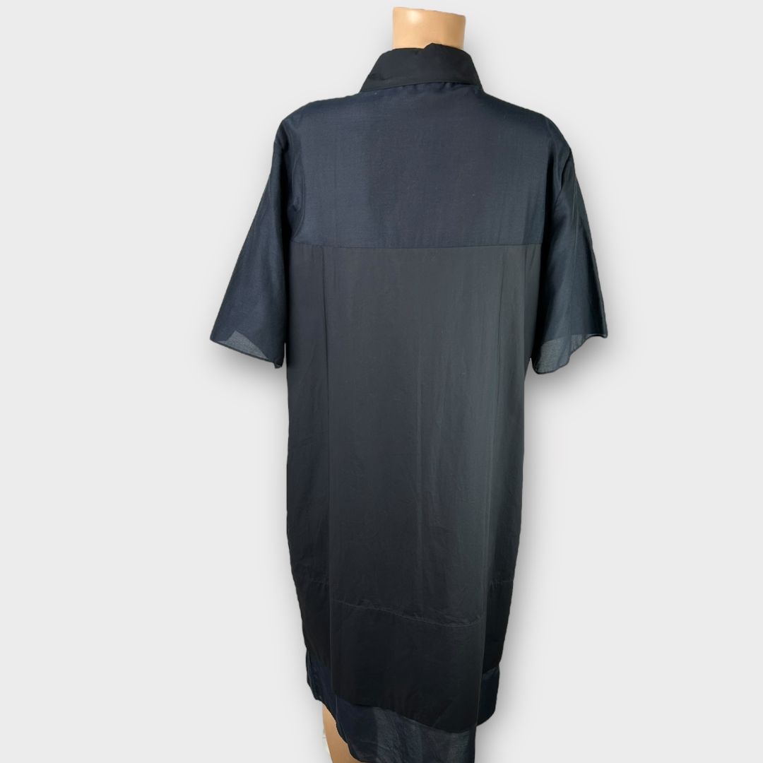COS Cotton/Silk Shirt Dress - 16
